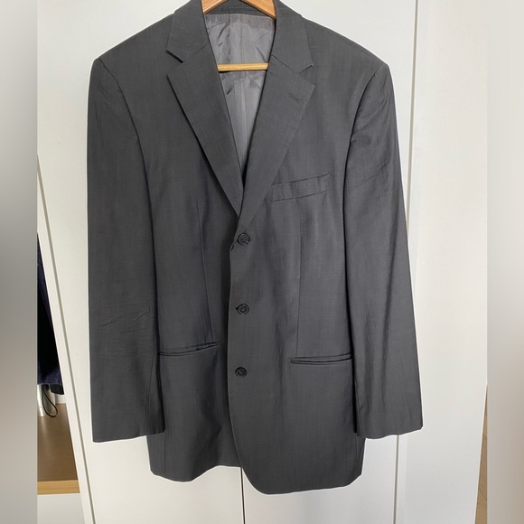 HUGO BOSS Men's Classic Dark Gray Blazer 42L - Picture 1 of 10